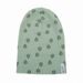 LODGER BEANIE PRINT RIB SILT GREEN 0 - 6 MĚSÍCŮ - ČEPIČKY A KLOBOUČKY - PRO DĚTI