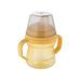 CANPOL BABIES HRNEČEK SE SILIKONOVÝM PÍTKEM FIRSTCUP 150ML ŽLUTÝ - DĚTSKÉ HRNEČKY - KRMENÍ