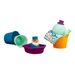 B-TOYS SADA HRAČEK DO KOUPELE WEE B. SPLASHY - HRAČKY DO VANY - PRO DĚTI