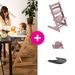 STOKKE® TRIPP TRAPP® + BABY SET + PULT ZVÝHODNĚNÁ SADA - JÍDELNÍ ŽIDLIČKY DŘEVĚNÉ - KRMENÍ