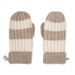 LODGER RUKAVICE STRIPE MERINO BEIGE VEL. 1 - 2 ROKY - RUKAVIČKY, ŠÁTKY, NÁKRČNÍKY - PRO DĚTI