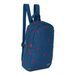 STUDIO NOOS STUDIO NOOS - DENIM MINI BACKPACK - BATŮŽEK | DARK BLUE RED HEARTS - BATOHY A TAŠKY - PRO DĚTI
