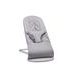 BABYBJORN LEHÁTKO BABYBJORN BOUNCER BLISS LIGHT GREY WOVEN PETAL S HRAČKOU GOOGLY EYES PASTEL - LEHÁTKA A HOUPADLA - SPINKÁNÍ