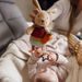 BABYONO HRAČKA ZÁVĚSNÁ S KOUSÁTKEM RABBIT KARO 0M+ - HRAČKY K ZAVĚŠENÍ - PRO DĚTI