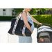 CHILDHOME CESTOVNÍ TAŠKA FAMILY BAG CANVAS BLACK - CESTOVNÍ TAŠKY NA KOČÁREK - KOČÁRKY A PŘÍSLUŠENSTVÍ