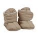 VOKSI BABY BOOTIES DARK SAND LIGHT GREY 0-1 LET - KOJENECKÉ CAPÁČKY - PRO DĚTI