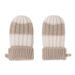 LODGER RUKAVICE STRIPE MERINO BEIGE VEL. 0 - 12 MĚSÍCŮ - RUKAVIČKY, ŠÁTKY, NÁKRČNÍKY - PRO DĚTI