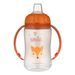 CANPOL BABIES HRNEČEK TRÉNINKOVÝ CUTE ANIMALS SE SILIKONOVÝM PÍTKEM 320ML LIŠKA - DĚTSKÉ HRNEČKY - KRMENÍ