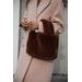 STUDIO NOOS FAUX FUR MINI HANDBAG BROWN - DOPLŇKY - PRO MAMINKY