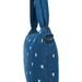 STUDIO NOOS DENIM DIAPER BAG - PŘEBALOVACÍ TAŠKA | HEARTS DARK BLUE WHITE HEARTS - PŘEBALOVACÍ TAŠKY - KOČÁRKY A PŘÍSLUŠENSTVÍ