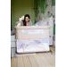 MOMI POSTÝLKA SMART BED 4V1 SVĚTLE ŠEDÁ - K RODIČOVSKÉ POSTELI - SPINKÁNÍ