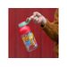 QUOKKA PLASTOVÁ LÁHEV ICE KIDS S POUTKEM HAPPY 430 ML - SPORTOVNÍ LAHVE - KRMENÍ