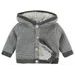 NOPPIES CARDIGAN QUARTZ GREY MELANGE - KABÁTKY, MIKINKY - PRO DĚTI