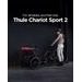 THULE CHARIOT SPORT 2 DOUBLE - VOZÍKY ZA KOLO - NOŠENÍ & SPORT