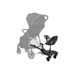 KIKKABOO STUPÁTKO KE KOČÁRKU SE SEDÁTKEM ALLY XL BLACK - STUPÁTKA ZA KOČÁREK - KOČÁRKY A PŘÍSLUŠENSTVÍ