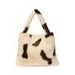STUDIO NOOS FAUX FUR MOM BAG HOLY COW - ORGANIZÉRY A KOŠÍKY - KOČÁRKY A PŘÍSLUŠENSTVÍ