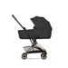CYBEX COYA COMFORT ROSEGOLD + SKLÁDACÍ KORBA SEPIA BLACK - KOČÁRKY DO LETADLA - KOČÁRKY A PŘÍSLUŠENSTVÍ