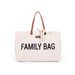 CHILDHOME CESTOVNÍ TAŠKA FAMILY BAG TEDDY OFF WHITE - PŘEBALOVACÍ TAŠKY - KOČÁRKY A PŘÍSLUŠENSTVÍ