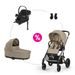 CYBEX SET BALIOS S LUX + KORBA + AUTOSEDAČKA + ZÁKLADNA + ADAPTÉRY 2025 - TROJKOMBINACE - KOČÁRKY A PŘÍSLUŠENSTVÍ