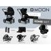 MOON CIAO KOMBI SET - ONYX - KOMBINACE S PŘÍSLUŠENSTVÍM - KOČÁRKY A PŘÍSLUŠENSTVÍ