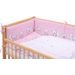 SCARLETT DĚTSKÁ POSTÝLKA S KOMPLETNÍ VÝBAVOU SCARLETT 120 X 60 CM - TORO - RŮŽOVÁ - DŘEVĚNÉ POSTÝLKY - SPINKÁNÍ
