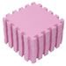 RIALTO BABY HRACÍ PODLOŽKA PUZZLE PINK 120X120CM - HRACÍ PODLOŽKY NA ZEM - SPINKÁNÍ
