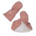 VOKSI DĚTSKÉ RUKAVICE BLUSH PINK / LIGHT GREY 1-2R - RUKAVIČKY, ŠÁTKY, NÁKRČNÍKY - PRO DĚTI