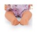 LULLA BABY PANENKA 35 CM V OVERALU S ČELENKOU FLORAL LILA - PANENKY - PRO DĚTI