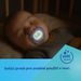 CANPOL BABIES DUDLÍK SVÍTÍCÍ SILIKONOVÝ SYMETRICKÝ NIGHTGLOW 18M+ 2KS KLUK - ŠIDÍTKA A DOPLŇKY - KRMENÍ