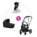 CYBEX PRIAM 4.0 SET PODVOZEK MATT BLACK + SPORTOVNÍ SEZENÍ + KORBA 2025 - DVOJKOMBINACE - KOČÁRKY A PŘÍSLUŠENSTVÍ