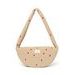 STUDIO NOOS TEDDY MINI CROSS BODY BAG ECRU HEARTS - ORGANIZÉRY A KOŠÍKY - KOČÁRKY A PŘÍSLUŠENSTVÍ