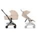 CYBEX COYA COMFORT MATT BLACK + SKLÁDACÍ KORBA COZY BEIGE - KOČÁRKY DO LETADLA - KOČÁRKY A PŘÍSLUŠENSTVÍ