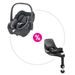 MAXI-COSI PEBBLE 360 AUTOSEDAČKA ESSENTIAL GRAPHITE + MAXI-COSI FAMILYFIX 360 ZÁKLADNA - AUTOSEDAČKY 0-13KG - AUTOSEDAČKY A PŘÍSLUŠENSTVÍ