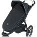 EMITEX ZIMNÍ NÁNOŽNÍK SOFT BLACK COMFY - NÁNOŽNÍKY - KOČÁRKY A PŘÍSLUŠENSTVÍ