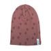 LODGER BEANIE PRINT RIB ROSEWOOD 1 - 2 ROKY - ČEPIČKY A KLOBOUČKY - PRO DĚTI