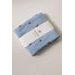 STUDIO NOOS SWADDLE ZAVINOVAČKA PRINT MEDIUM BLUE HEARTS - ZAVINOVACÍ PLENY / OSUŠKY VELKÉ - PŘEBALOVÁNÍ