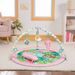 BRIGHT STARTS DEKA NA HRANÍ PRO ROZVOJ MOTORIKY A SMYSLŮ POP 'N WIGGLE ROSY RAINFOREST™, 0M+ - HRACÍ DEKY - PRO DĚTI