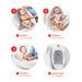 SKIP HOP VANIČKA S ERGONOMICKOU PODLOŽKOU MOBY 3 FÁZOVÁ BÍLÁ - VANIČKY PLASTOVÉ - KOUPÁNÍ A ZDRAVÍ