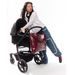 STUDIO NOOS LEATHER MOM BAG BURGUNDY - DOPLŇKY - PRO MAMINKY