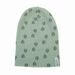 LODGER BEANIE PRINT RIB SILT GREEN 0 - 6 MĚSÍCŮ - ČEPIČKY A KLOBOUČKY - PRO DĚTI