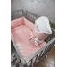 ENIE BABY MANTINEL BAVLNĚNÝ DOTS CORAL - MANTINELY - SPINKÁNÍ