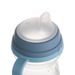 CANPOL BABIES HRNEČEK SE SILIKONOVÝM PÍTKEM FIRSTCUP BONJOUR PARIS 150ML MODRÝ - DĚTSKÉ HRNEČKY - KRMENÍ