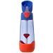 B.BOX LAHEV NA PITÍ S BRČKEM 600 ML - SUPERMAN | B.BOX - SPORTOVNÍ LAHVE - KRMENÍ