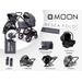 MOON RESEA FOLD KOMBI SET - GRAPHITE - KOMBINACE S PŘÍSLUŠENSTVÍM - KOČÁRKY A PŘÍSLUŠENSTVÍ