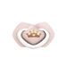 CANPOL BABIES SET SYMETRICKÝCH SILIKONOVÝCH DUDLÍKŮ 6-18M ROYAL BABY RŮŽOVÝ - ŠIDÍTKA A DOPLŇKY - KRMENÍ