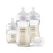 PHILIPS AVENT NOVOROZENECKÁ STARTOVNÍ SADA NATURAL RESPONSE SKLENĚNÁ SCD878/11 - KOJENECKÉ LAHVE - KRMENÍ