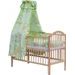 SCARLETT POSTÝLKA 120X60CM S KOMPLETNÍ VÝBAVOU SCARLETT MRÁČEK ZELENÁ - DŘEVĚNÉ POSTÝLKY - SPINKÁNÍ