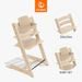 STOKKE® TRIPP TRAPP® + BABY SET ZVÝHODNĚNÁ SADA - JÍDELNÍ ŽIDLIČKY DŘEVĚNÉ - KRMENÍ