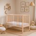 SCARLETT DĚTSKÁ POSTÝLKA SCARLETT DOMINIK - ECO PŘÍRODNÍ (BOROVICE) - VYNDAVACÍ PŘÍČKY - 120 X 60 CM - DŘEVĚNÉ POSTÝLKY - SPINKÁNÍ