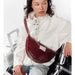 STUDIO NOOS LEATHER ADULT FANNY KABELKA BURGUNDY - DOPLŇKY - PRO MAMINKY